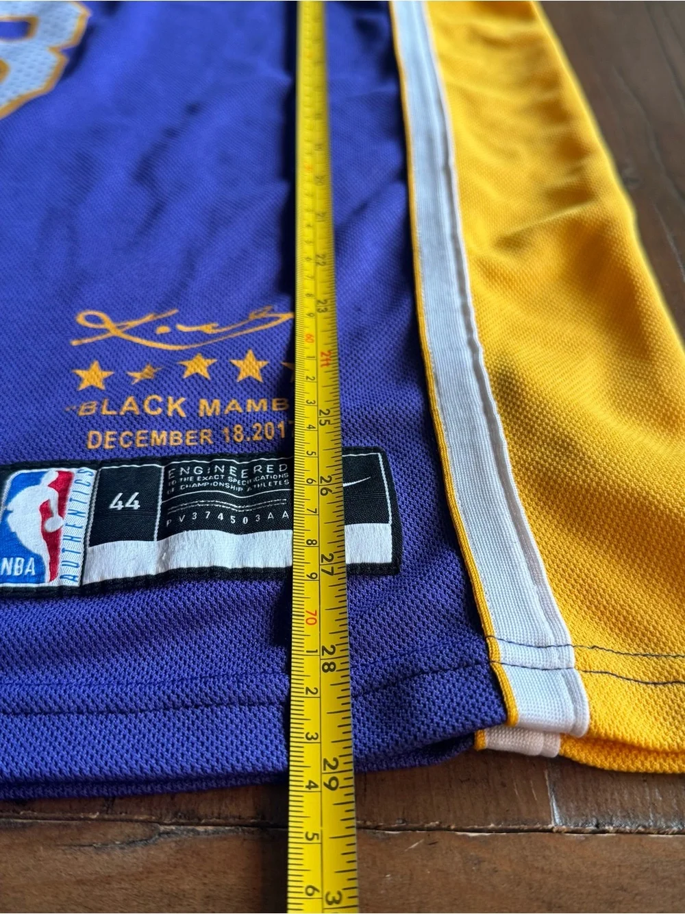 NBA Purple and Gold Dri-FIT Sweater by Nike